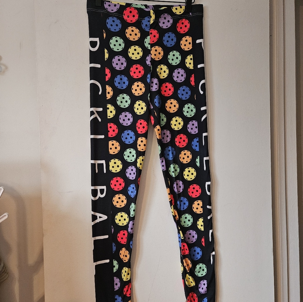 Pickleball Graphic Leggings